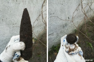 В Бресте во время субботника нашли боеприпас времен войны