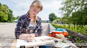 Акцию "Рисуют дети" проведут 1 июня в Брестской крепости