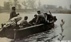 Штурмовые лодки вермахта в Брестской крепости