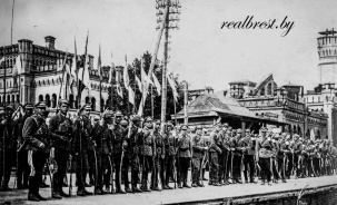 Брестский железнодорожный вокзал в годы столицы Полесского воеводства Польши