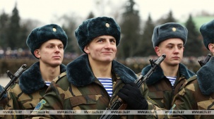 Более 1 тысячи военнослужащих приняли присягу в Брестской крепости