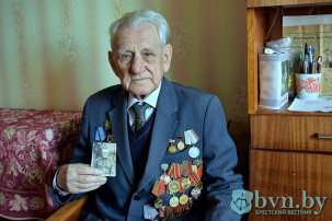 Брестчанину Николаю Зданевичу немецкий снайпер попал в шею, но он выжил