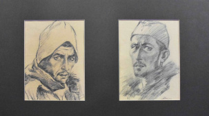 Экспозиция в Брестской крепости пополнилась рисунками военнопленных прифронтового лагеря
