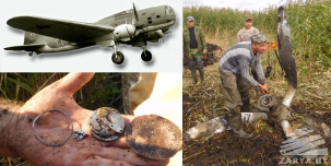 Поисковики 8 лет искали бомбардировщик в Ивацевичском районе и нашли!