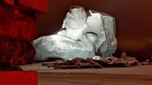 Обновленную подсветку Брестской крепости можно увидеть в новогодние праздники