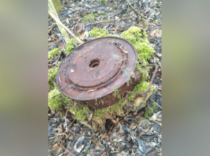 В Брестской крепости обнаружена противотанковая мина