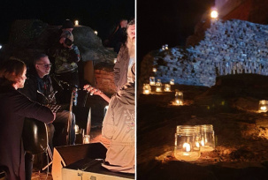 В Брестской крепости проходили съемки музыкальной программы "Квартирник у Маргулиса