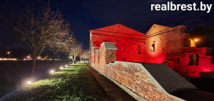 О работе художественно-декоративной подсветки в Брестской крепости