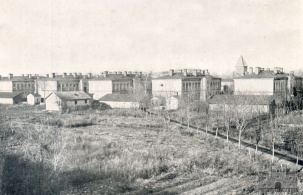 Комплекс каменных флигелей для штаб-офицеров и служб при них на Кобринском укреплении Брестской крепости