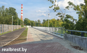 Набережная воссоединилась с Брестской крепостью