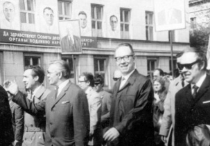 Первомайские демонстрации в Бресте