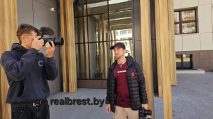 Известный американский путешественник Дрю Бински в Бресте