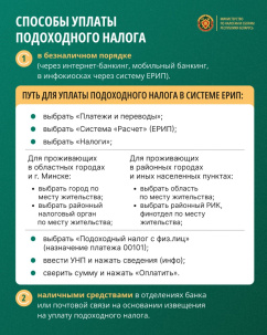 2 июня истекает срок уплаты подоходного налога физическими лицами