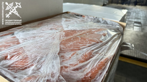 Схему незаконного ввоза в Беларусь красной рыбы и креветок пресекли сотрудники таможни