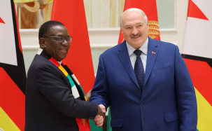 Переговоры Лукашенко и Мнангагвы во Дворце Независимости длились 2,5 часа