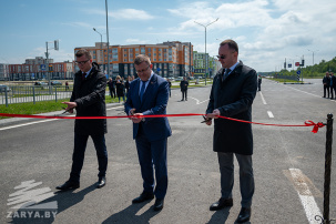 В Бресте открыли участок дороги на улице Мытная