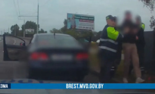 Иностранец оказал сопротивление: в Бресте сотрудники ГАИ задержали нетрезвого бесправника