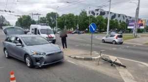 Подросток на велосипеде попал в ДТП в Бресте
