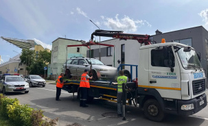 Сотрудники ГАИ активно контролируют соблюдение правил остановки и стоянки в Бресте