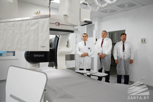 В Брестской областной клинической больнице открыли новый ангиографический комплекс
