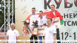Белорусские легкоатлеты выиграли 38 наград домашнего Кубка сильнейших спортсменов