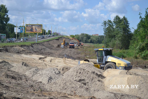 Как в Бресте реконструируют мост через Мухавец