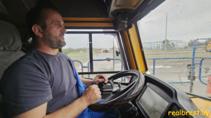 Как работается в живописном карьере «Микашевичи» на БелАЗах? Поговорили с водителем