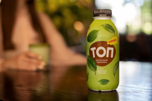 В Беларуси появился молочный коктейль «ТОП» со вкусом матча-латте