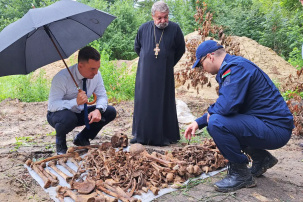 Возле Бреста нашли место захоронения мирных жителей, расстрелянных в 1942 году