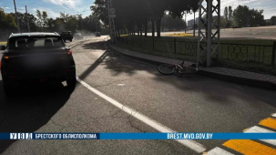 53-летняя брестчанка на «Geely» сбила велосипедиста