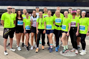 Команда МТС ярко заявила о себе на юбилейном Минском полумарафоне