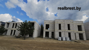 Заглянули на строительную площадку жилого комплекса "Скандинавское предместье" в Бресте