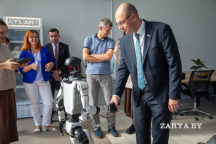 Брест с рабочим визитом посетил министр природных ресурсов и охраны окружающей среды Сергей Масляк