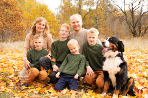 Быть мамой четырех сыновей: брестчанка Ольга Федорцова рассказала о счастье материнства