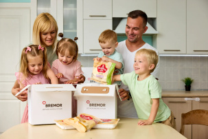 BREMOR посетила дома семейного типа в День матери. Что привезла?