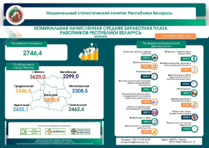 Средняя зарплата в Беларуси сокращается второй месяц подряд