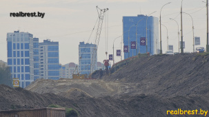 Посмотрели, как идёт реконструкция моста через Мухавец в Бресте