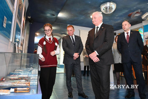 Музей космонавтики средней школы деревни Томашовка имени П.И. Климука удостоен статуса «Народный музей»