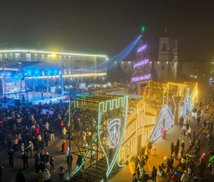 В ночь на 1 января на площади Ленина в Бресте ожидается масштабное шоу