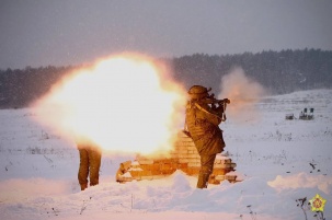 Совместная штабная тренировка ВС началась в Беларуси