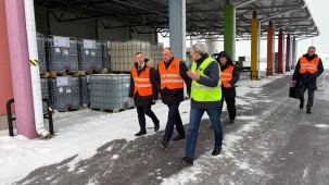 Александр Ломский посещает свободную экономическую зону «Брест»