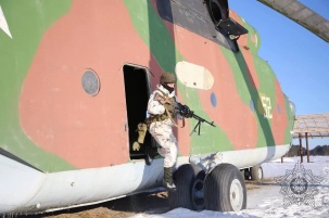 Соединение сил спецопераций в Бресте приведено в повышенную готовность во время проверки ВС