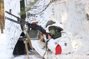 Брестские десантники во время проверки ВС: готовы терпеть трудности для защиты страны