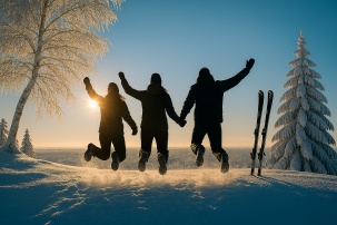 А1 встречает весну и делится, где абоненты компании отдыхали этой зимой