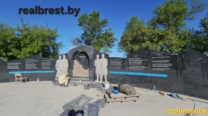Посмотрели, как в Брестской крепости создают новую мемориальную зону