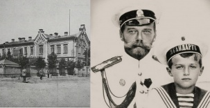 Брестская мужская гимназия, построенная в честь рождения сына царя Николая II Цесаревича Алексея