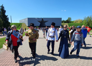 Казаки в Брестской крепости