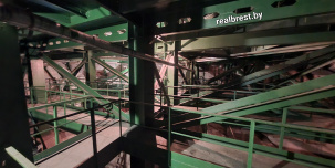 Внутри главного монумента Брестской крепости