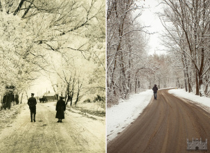 Пешком по заснеженной Брестской крепости