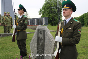 Брестские пограничники почтили память Варлама Кублашвили